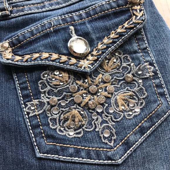 D mode est 1990 size 11 denim blue jeans - Picture 3 of 9